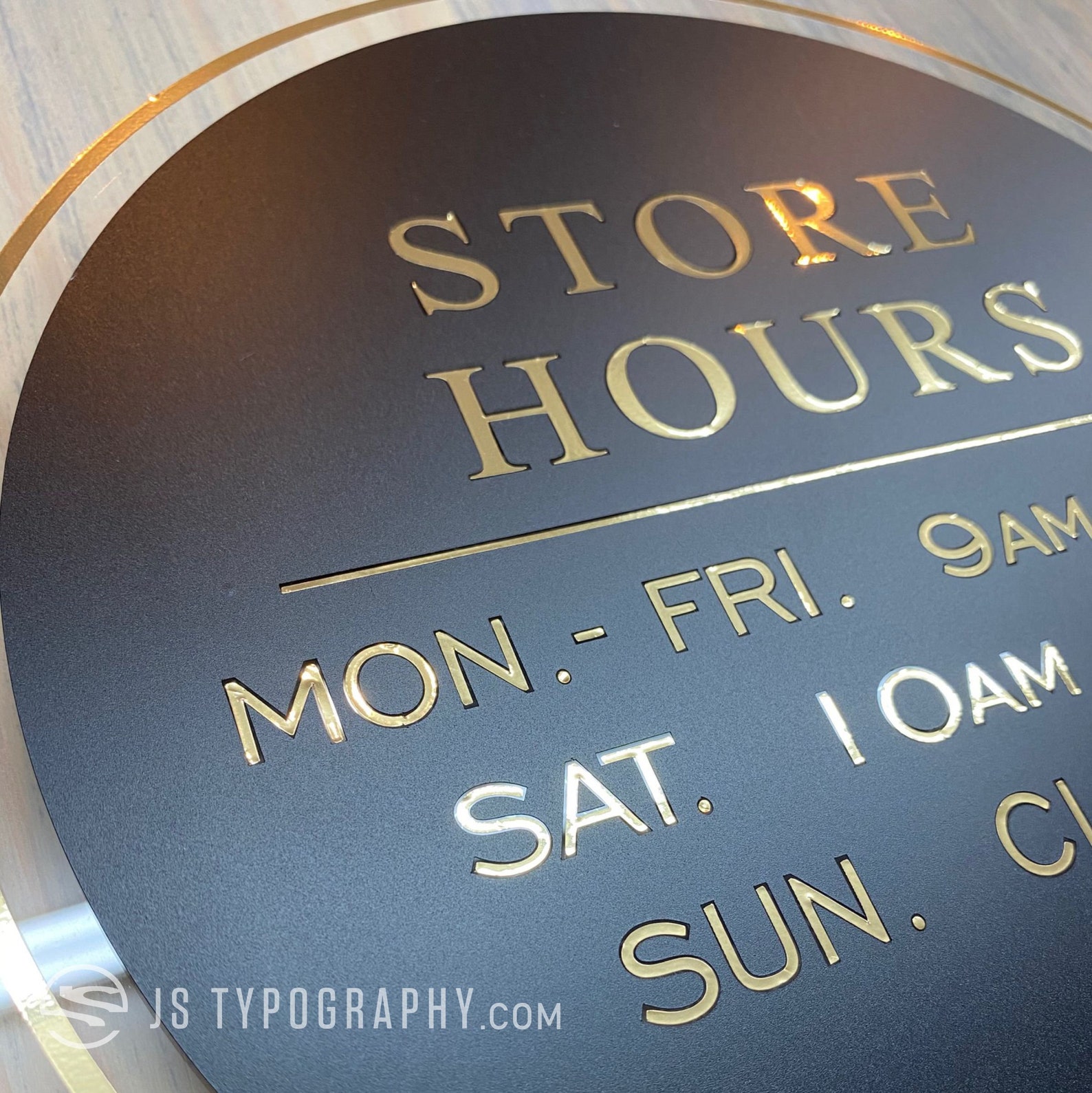 Store Hours Decal Business Hours Decals Store Hours Signs Etsy