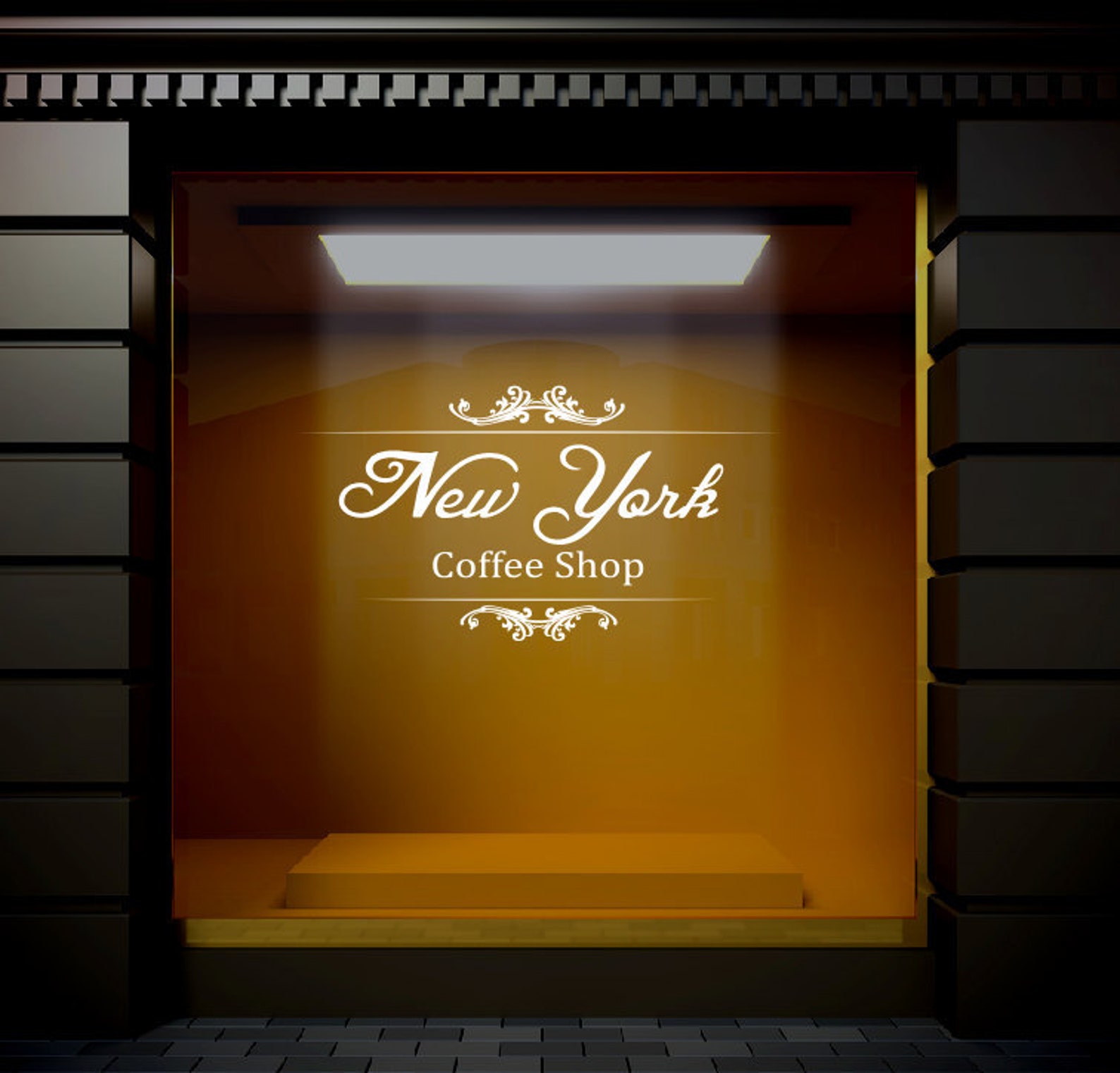 Custom Window Decal Custom Retail Store Decals Storefront Etsy