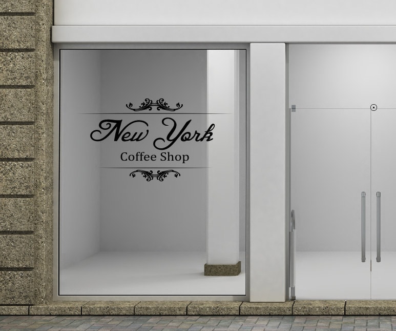 Custom Window Decal Custom Retail Store Decals Storefront Etsy