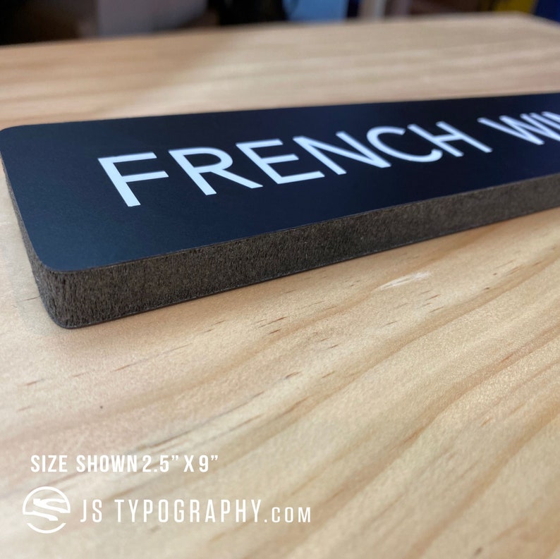 Wine rack signs Custom wine rack signs Wine shelving signs Etsy