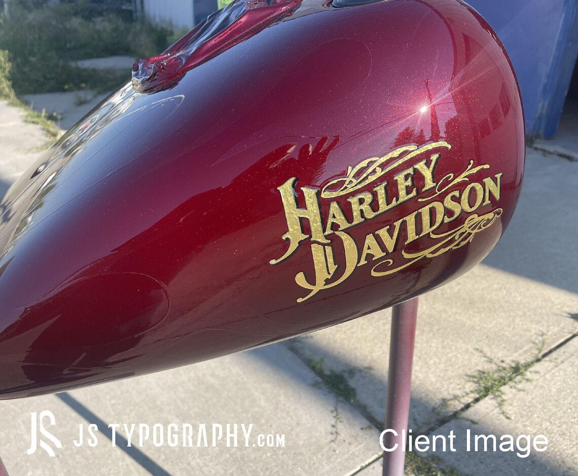 Motorcycle Tank Decal Set, Custom Graphics for Motorcycle - Etsy