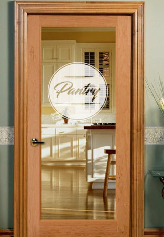 Pantry Door Decal Vinyl Sticker for Glass Pantry Door -  Portugal