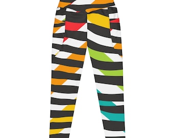 Leggings cruzados con bolsillos, leggings con rayas arcoíris, leggings con estampado de cebra negro, pantalones de yoga de cintura alta, leggings de entrenamiento para mujer, gimnasio