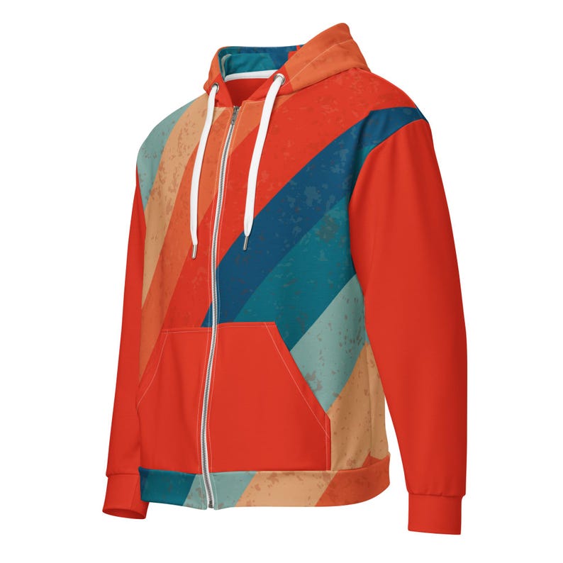 Unisex zip hoodie
