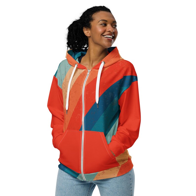 Unisex zip hoodie