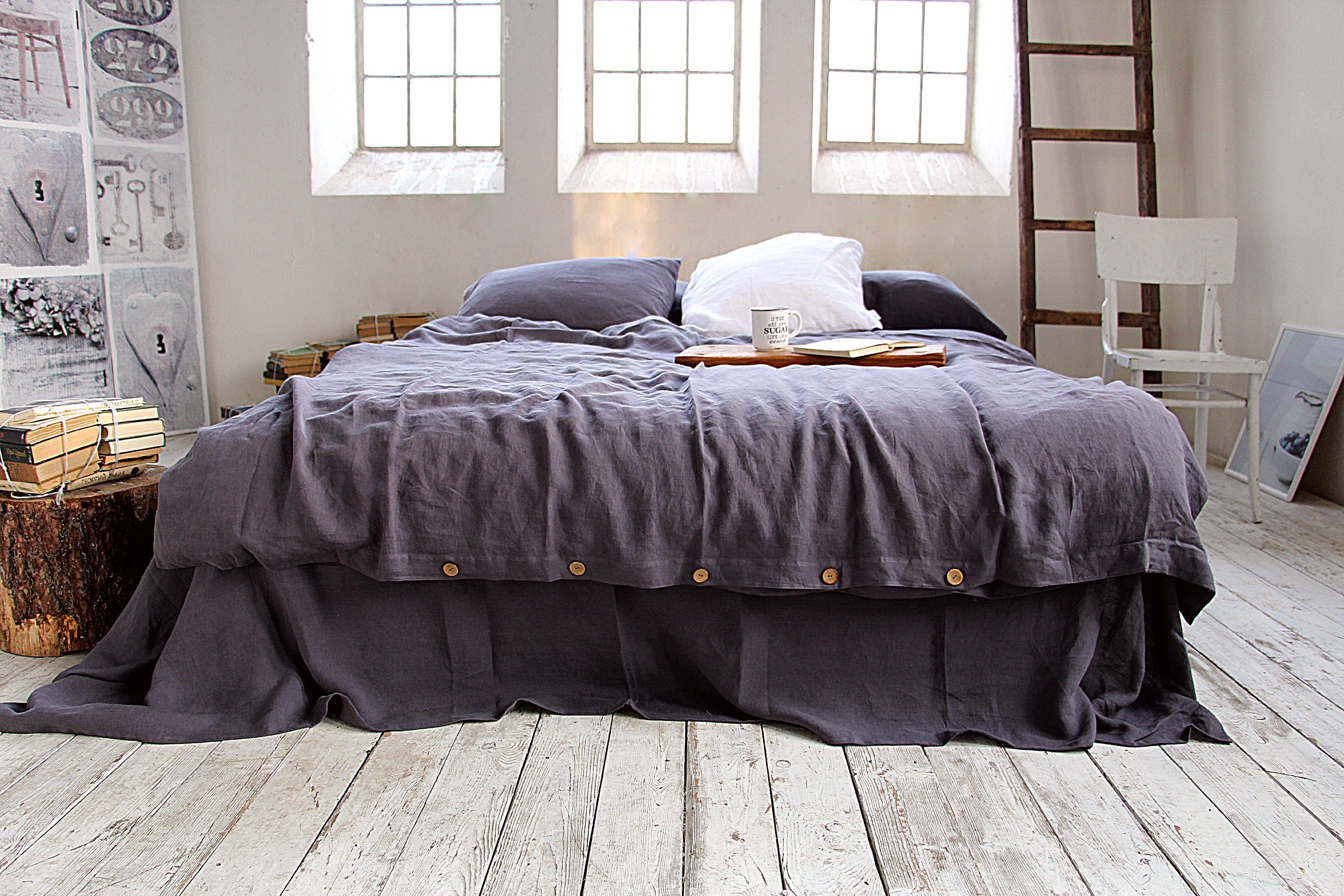 Linen Duvet Cover Linen Bedding 100 Linen Bedding Softened
