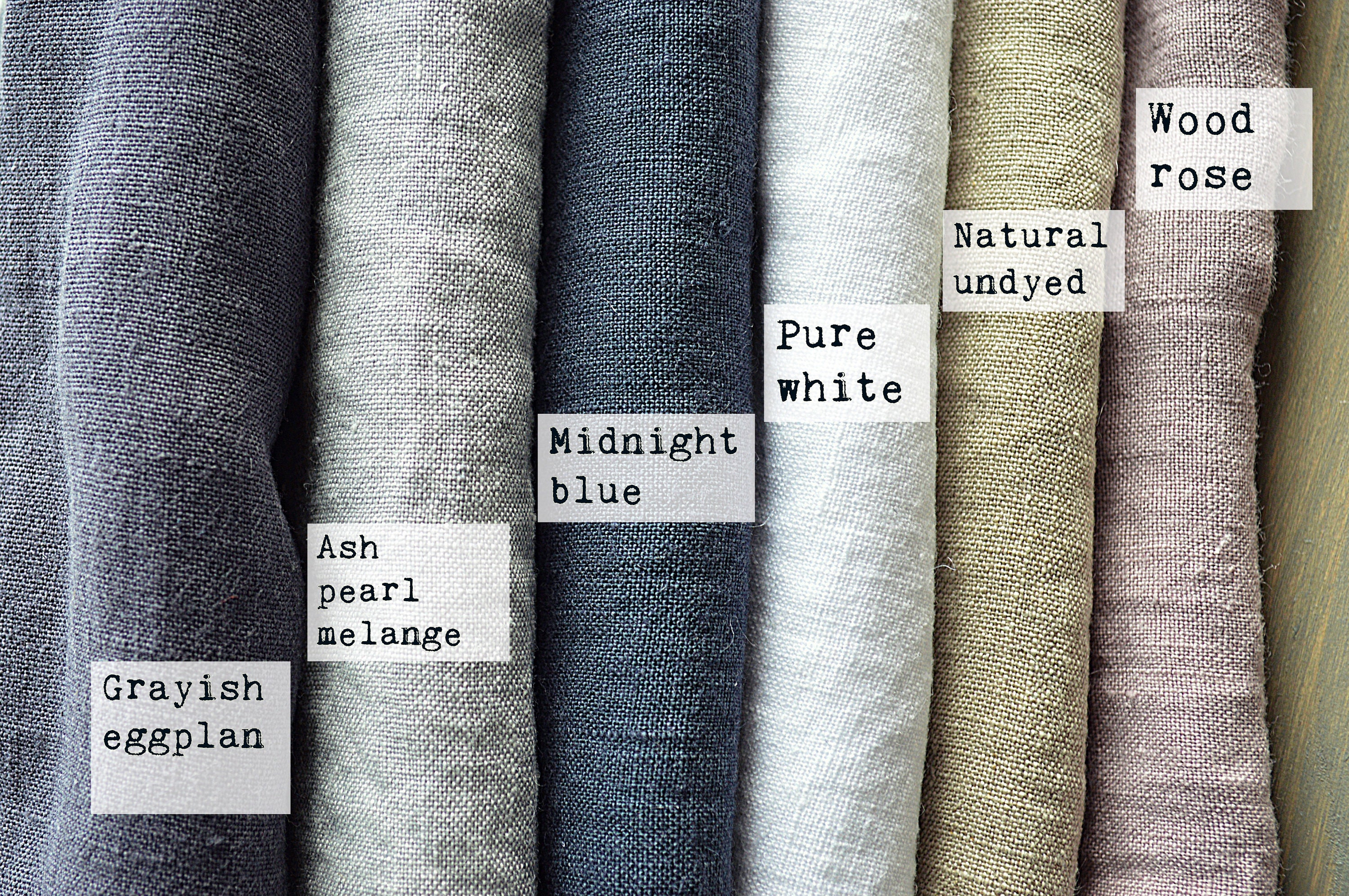 Linen fabric samples Linen fabric for bedding Etsy