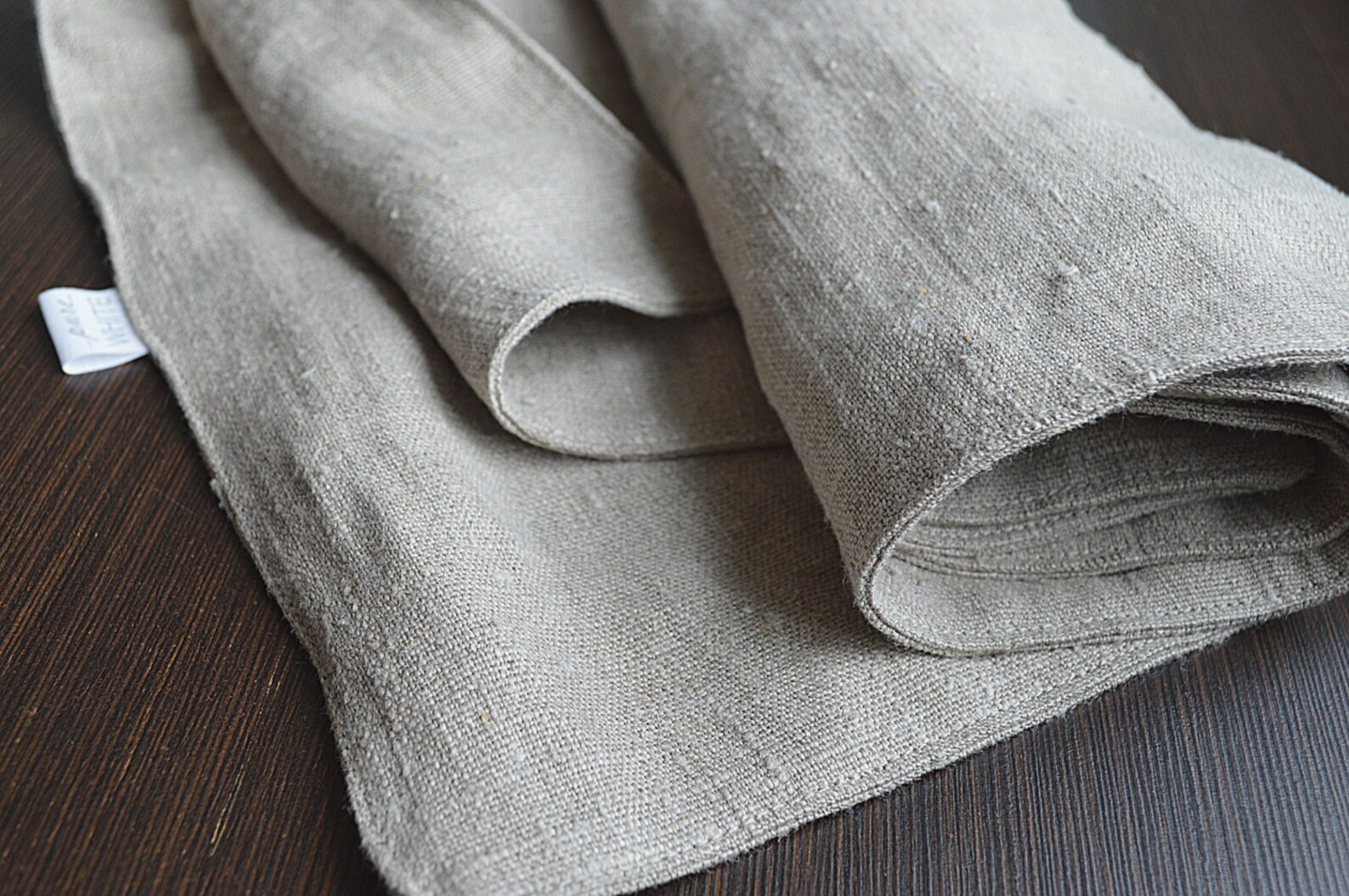 Heavy Linen Rug Rustic Linen Bath Mat, Double-layered, Thick Heavy Linen - Etsy