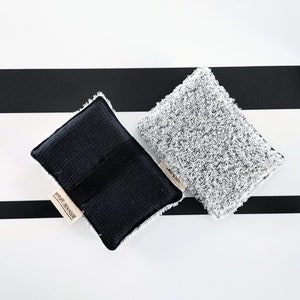 ZERO WASTE sponge, Linen reusable sponge, Unsponge for kitchen, Face washable sponge, Eco home care, face care