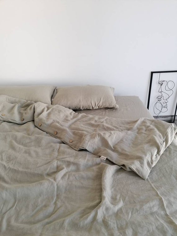 100 Hemp Bedding Set Of 3 Pcs, Duvet Covers Australia Ikea