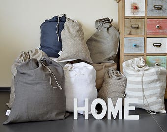 Heavyweight Linen Storage Bag – Eco-Friendly Laundry Sack
