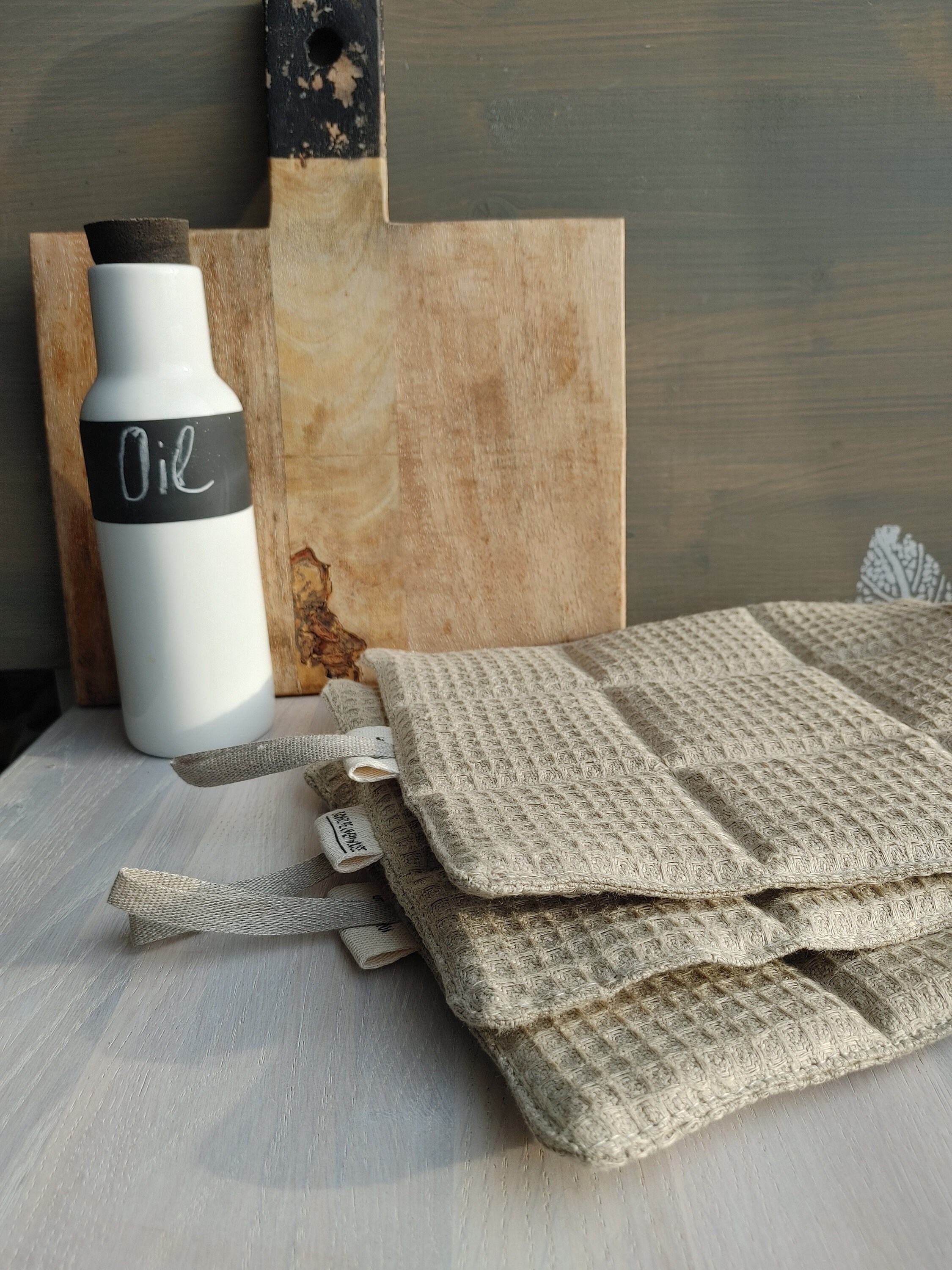 Waffle Bath Towel Warm Brown - Casaluna™