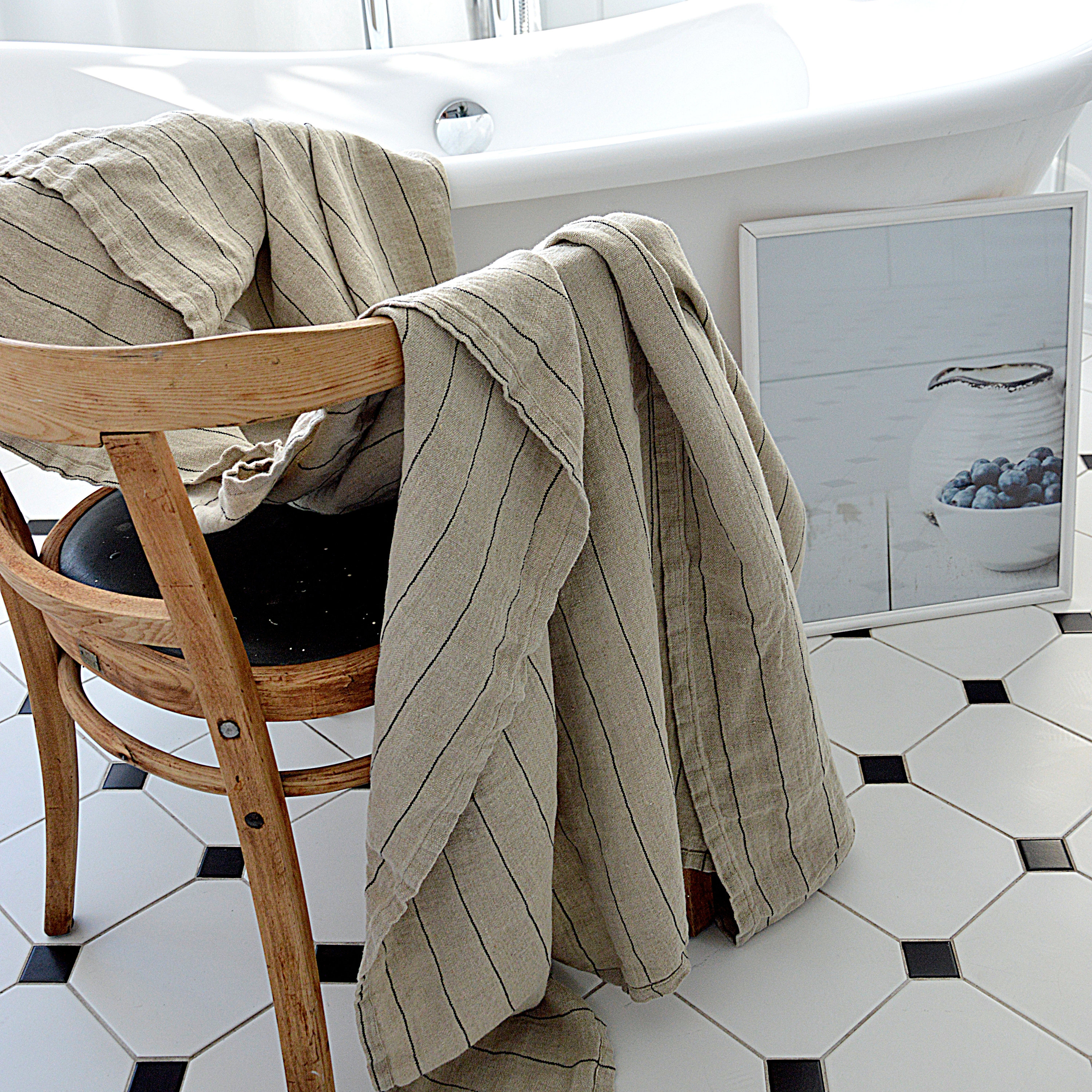 Linen Bath Sheet / Linen Bath Towel / Stonewashed Linen SPA Etsy