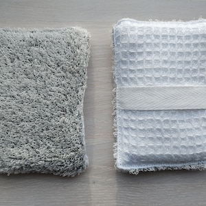 ZERO WASTE sponge, Linen reusable sponge, Unsponge for kitchen, Face washable sponge, Eco home care, face care