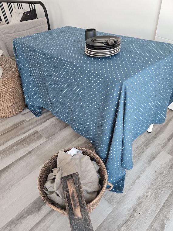 Linen Tablecloth READY TO SHIP 140cm x 250cm/ 55" x 98"