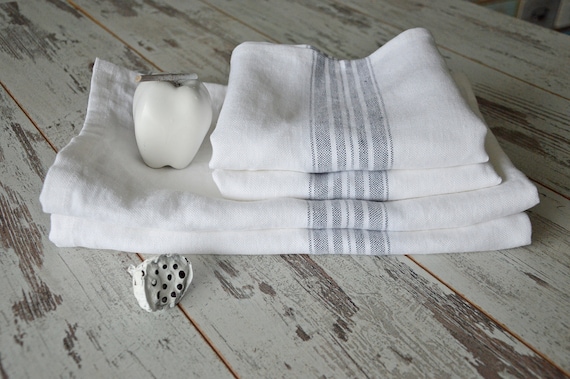 Bath Thick Linen Towel / Heavy Weight Towel / Luxury Towels