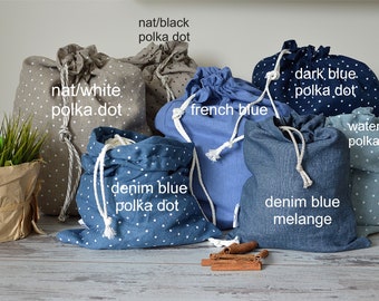Linen Laundry Bag – Zero Waste Eco Storage - Etsy