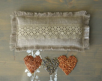 Augenkissen mit Lavendel, Handgemachte Schlafmaske