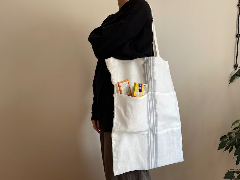 marupeLINENhouse Tote Bag - Thumbnail 4