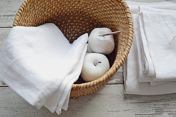 Durable Linen Towels for Airbnb or Guest Bathroom – Fast Drying, Long Lasting, Easy Care