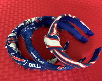 Buffalo Football Zubaz Striped Retro Headband Top Knot One Size Fits Most Child-Adult Pickup option or FREE SHIPPING