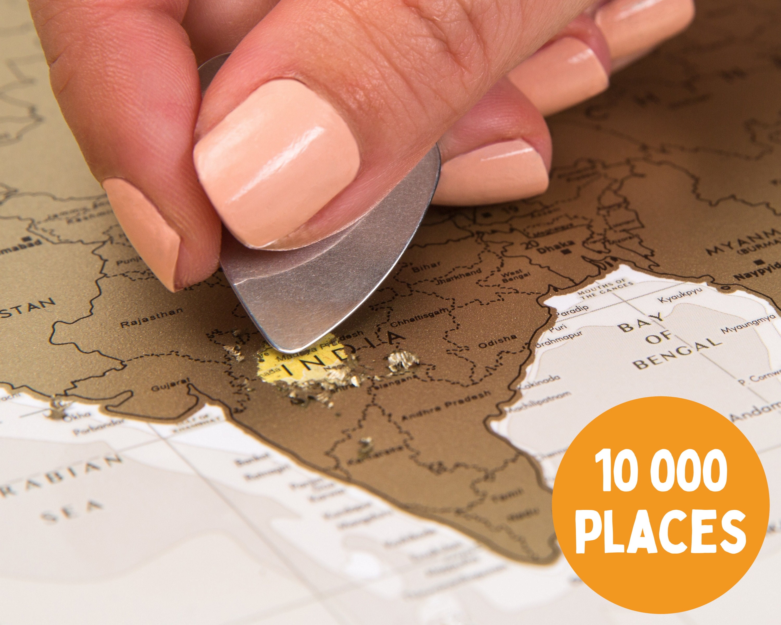 Cities I Ve Visited Map Places We've Been Map Scratch Off World Map You Can | Etsy Uk