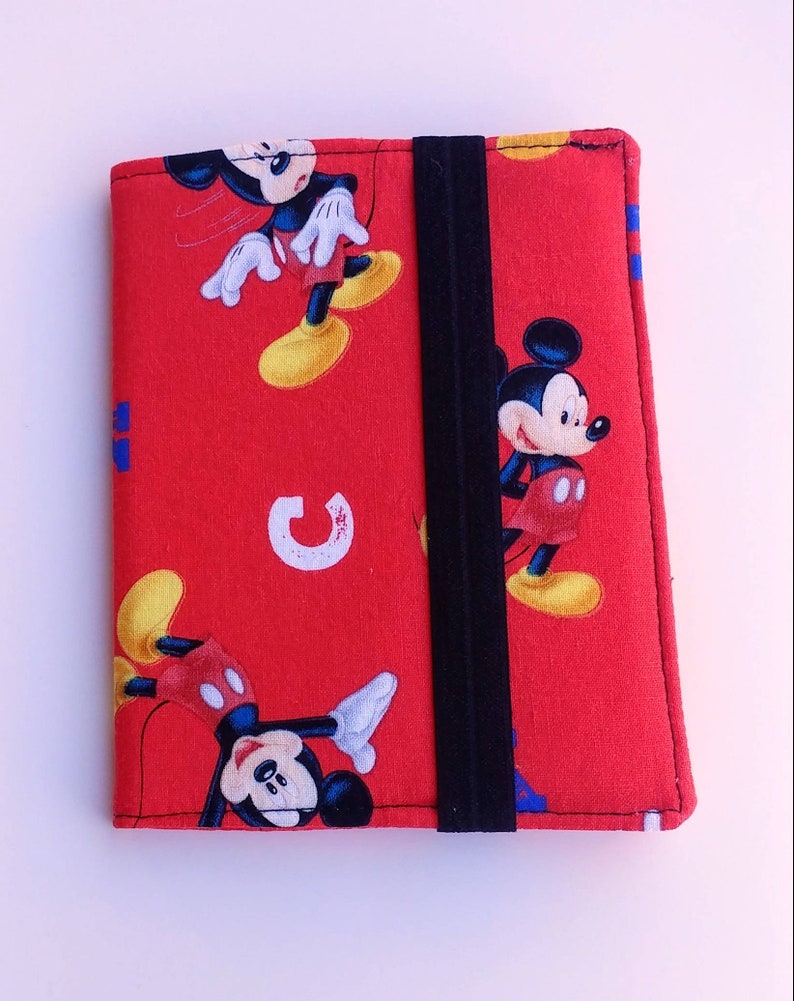 Mickey Mouse Passport Cover. Mickey Mouse Passport Holder. Etsy