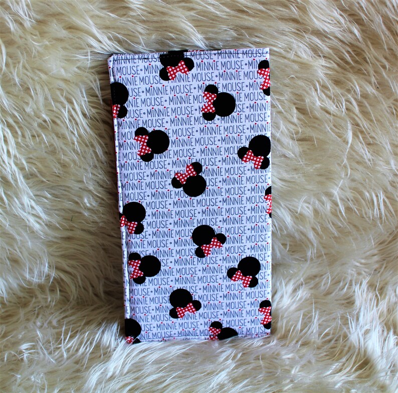 Disney Travel Wallet. Minnie Travel Wallet. Passport Holder. Etsy