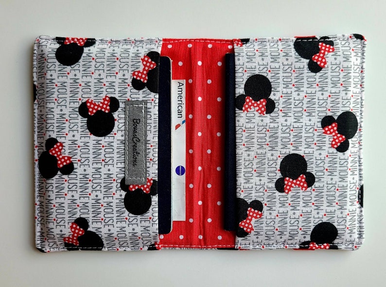 Minnie Mouse Passport Cover. Disney Passport Holder. Gift Etsy