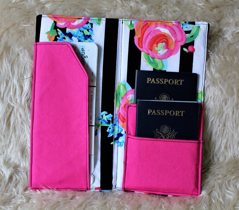 Travel in Fashion Black and White Luggage Tag Travel set. Stroller Travel Tag Gift under 10 Travel Accessory Luggage Tag Backpack Tag