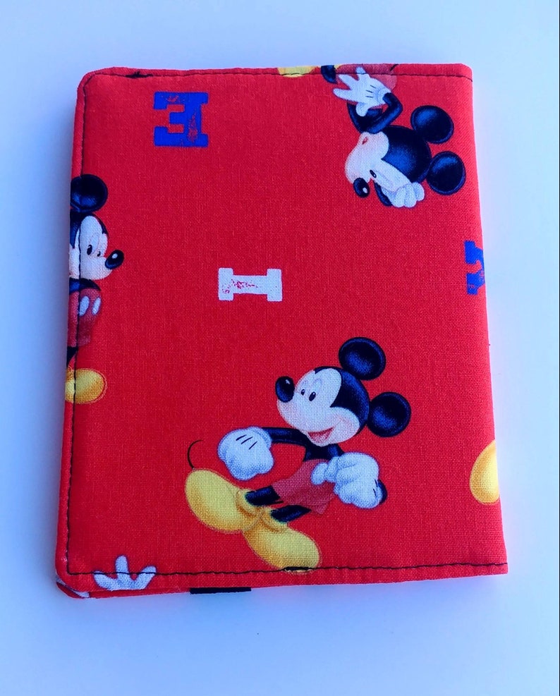 Mickey Mouse Passport Cover. Mickey Mouse Passport Holder. Etsy