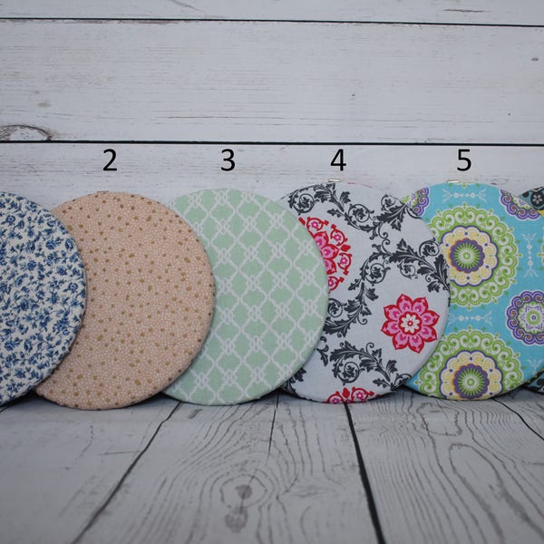 Choose Your Fabric - Round Fabric Covered Cork Board - Home Decor - Wall Decor - READY TO SHIP