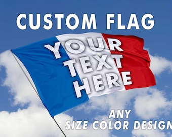 Custom Flag: Personalized Banner , Tapestry , 3x5 ft