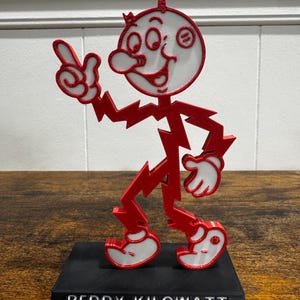 Reddy Kilowatt Mascot - Etsy