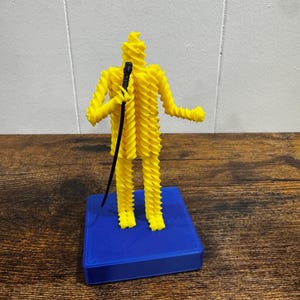 5” Seinfeld Fusilli Jerry - Cosmo Kramer's Pasta Creations | Office desk shelf home decor