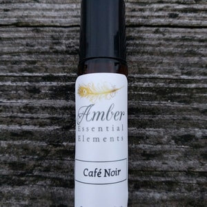 Café Noir: coffee, cinnamon, and vanilla natural perfume blend image 2