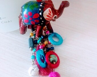 Elephant Keychain