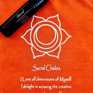 Swadhistana|Sacral Chakra: grapefruit, ylang-ylang, sandalwood synergy blend