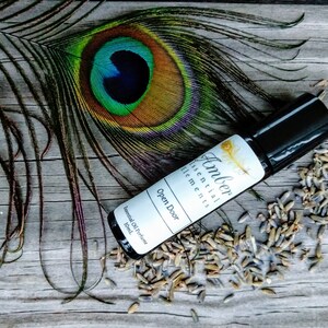 Open Door: lavender, ylang ylang, and patchouli natural perfume blend