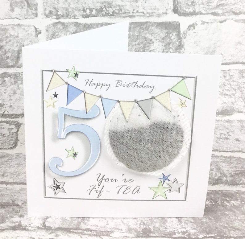 PERSONALISED 50TH BIRTHDAY CARD SonInLaw 50th Birthday