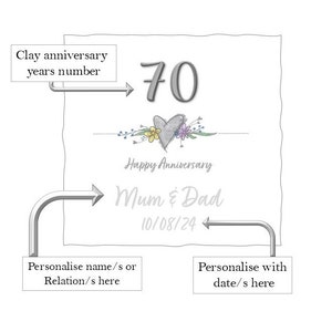 20th Wedding Anniversary Plaque Gift For Husband Wife - 20 Years Together - Happy China Anniversary Wooden Heart For Women Men Partner, Light Wood Sign Keepsake Gifts - View #6