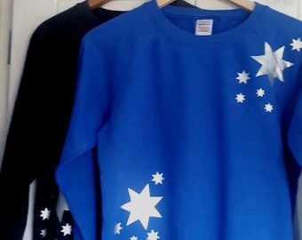 Silver Star Sweatshirt - Lightweight Autumn Layer