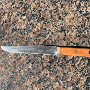 Vintage Regent Cutlery Carbon Steel Slicing Knife