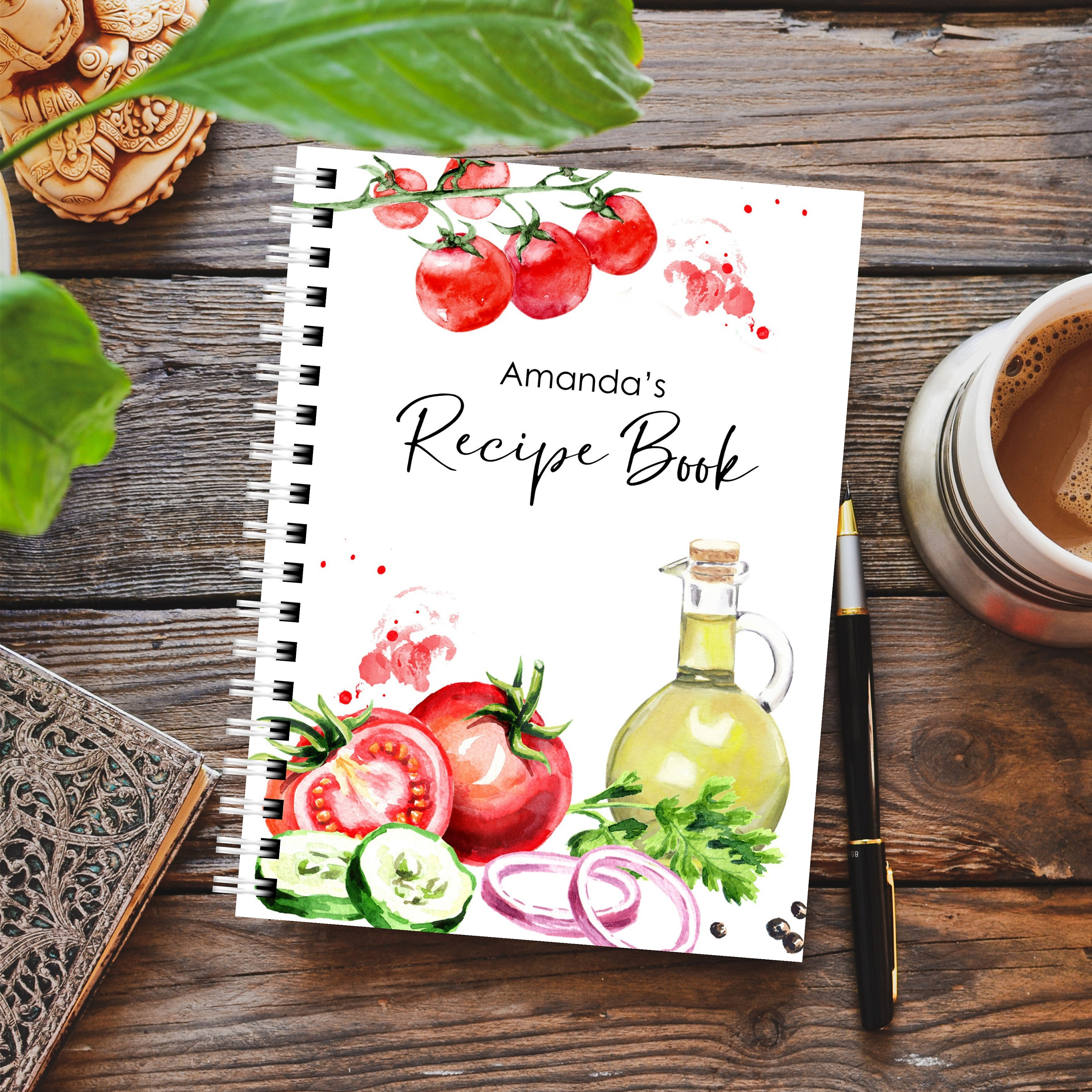 Recipe Book Personalised Recipe Book my own recipes Etsy