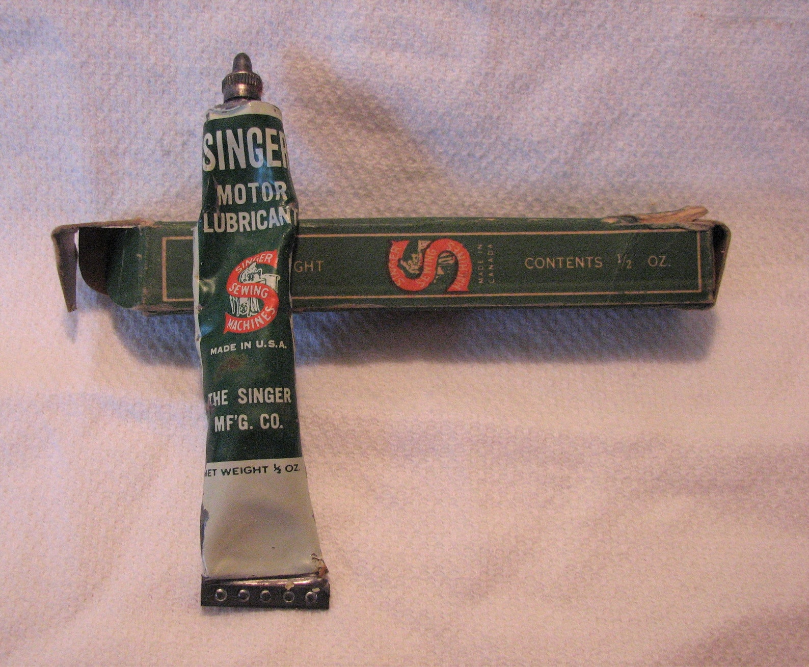 Original Singer Sewing Machine Motor and Gear Lube/grease. in Etsy