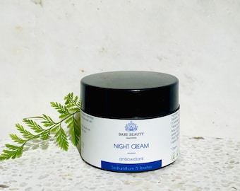 Night Cream, antioxidant rich