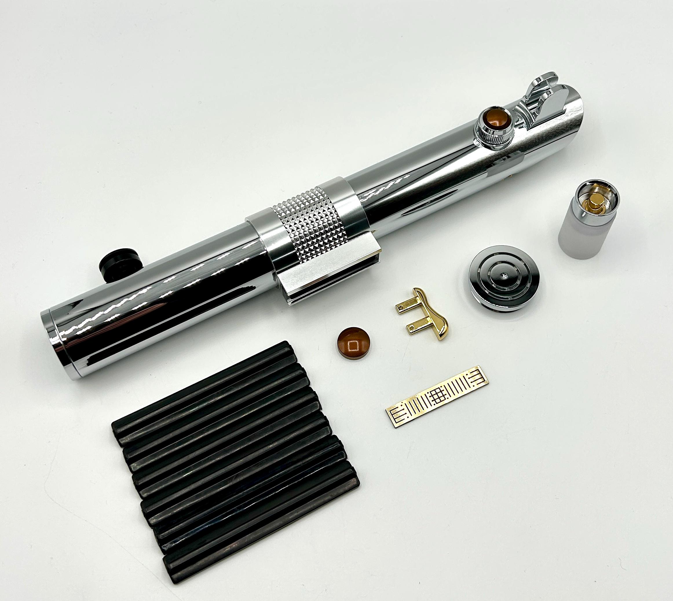 【売り切り価格】カスタムライトセーバー Graflex TFA再現パーツ カスタムライトセーバー クリスタルGRAFLEX | SYBERSABERS