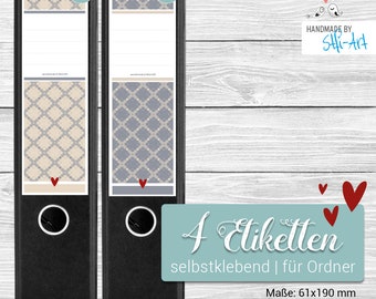 Ordner Etiketten Etsy