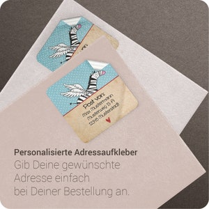 Adress-Aufkleber personalisierbar Bild 3