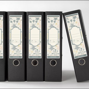 5 フォルダー背表紙 - ラベル | 57×190mm